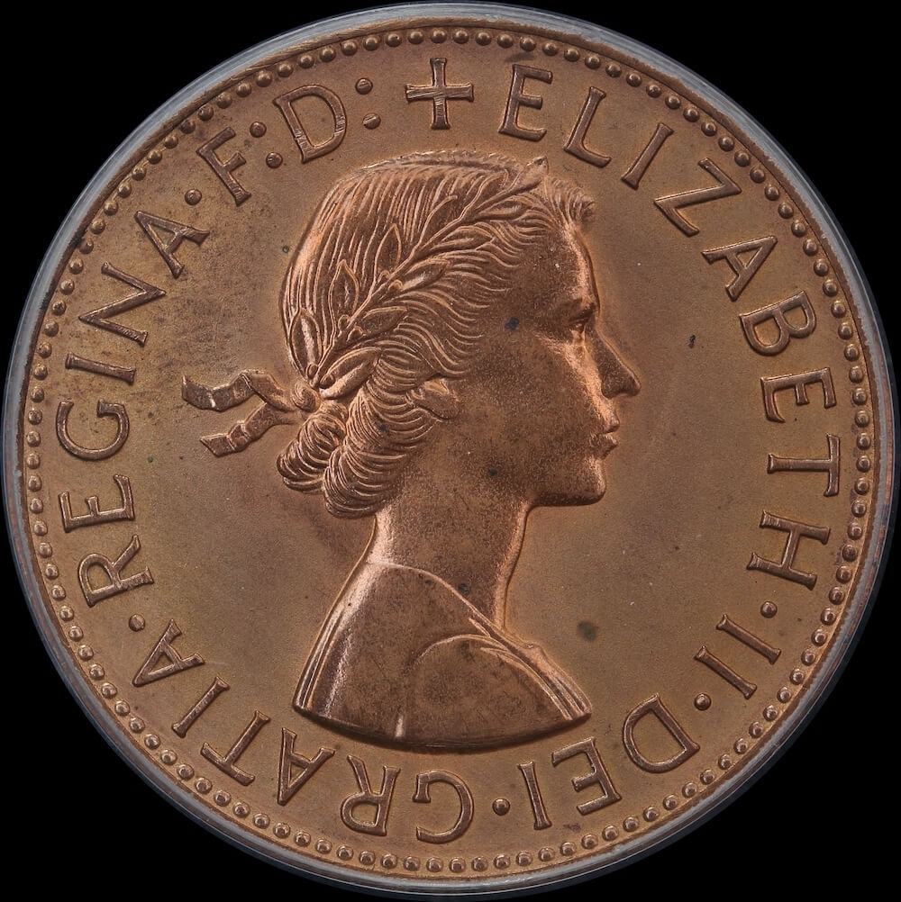 1957 Perth Proof Penny PCGS PR64RB