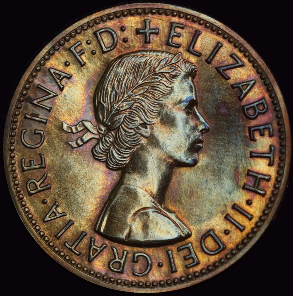 1958 Melbourne Proof Penny about FDC