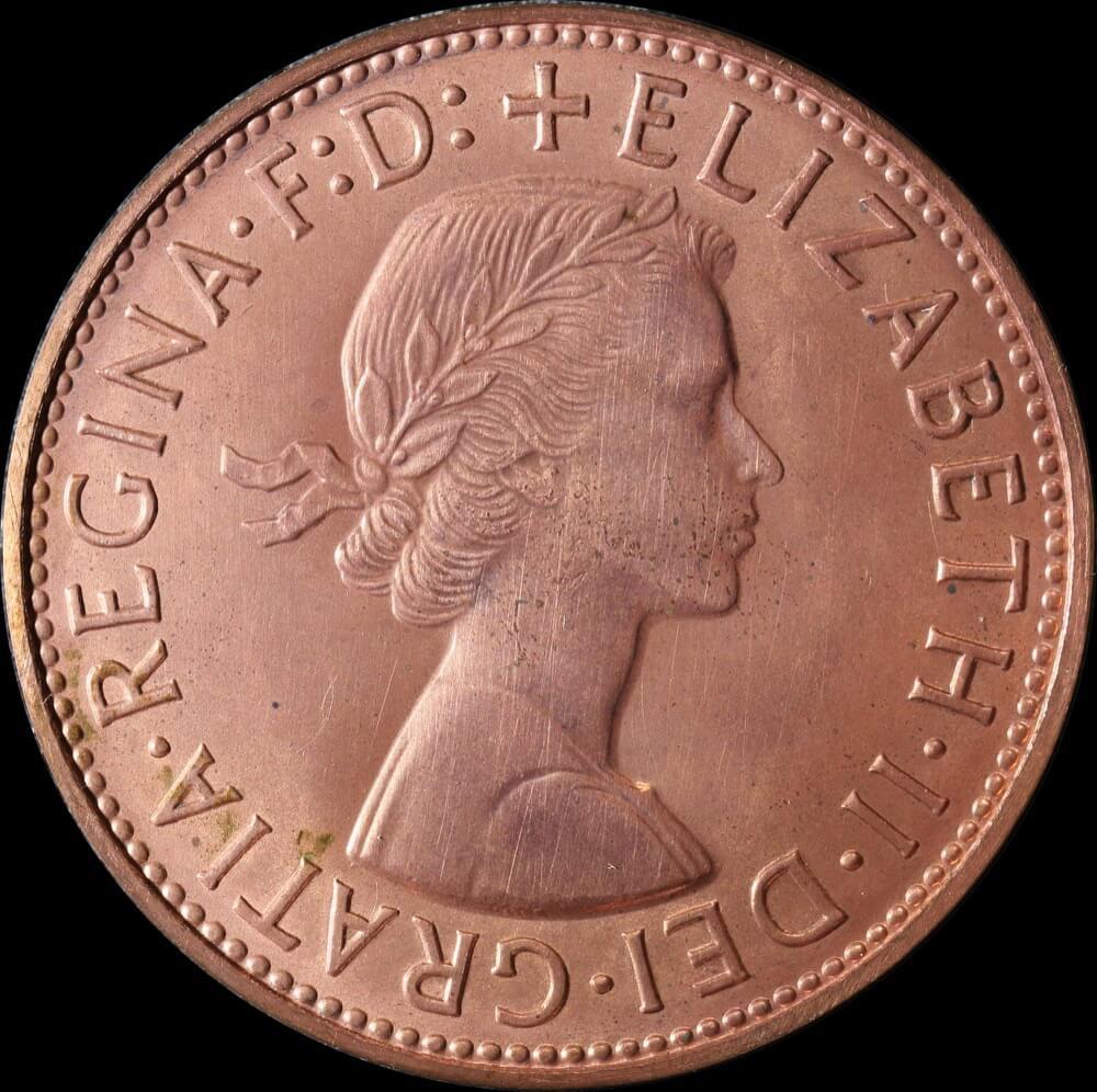 1958 Perth Proof Penny about FDC