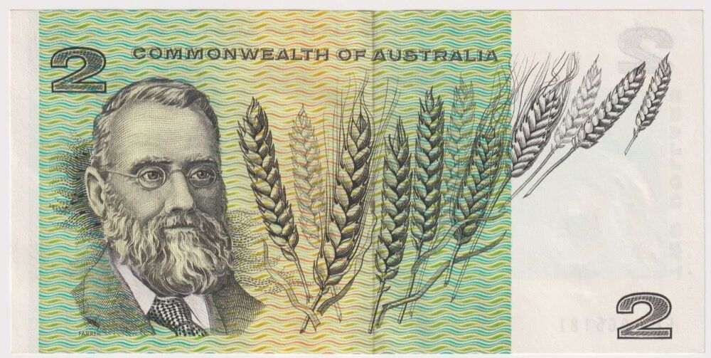 1966 $2 Note Broken Metallic Thread Error Coombs/Wilson R81 Uncirculated