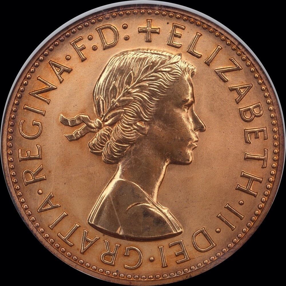 1961 Perth Proof Penny NGC PF66RD