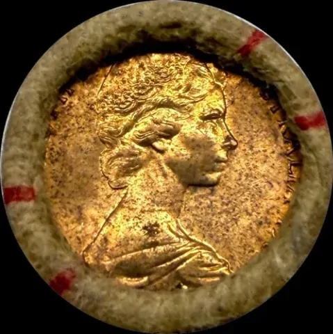 1982 One Cent RAM Mint Roll Heads/Heads