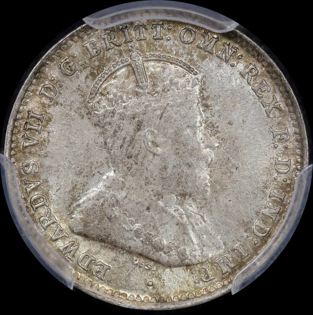 1910 Threepence Choice Unc (PCGS MS64)