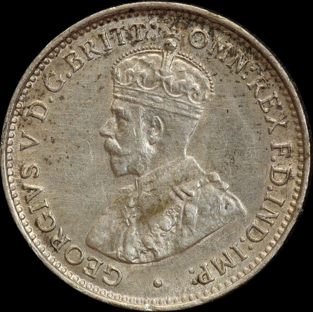 1912 Threepence good EF