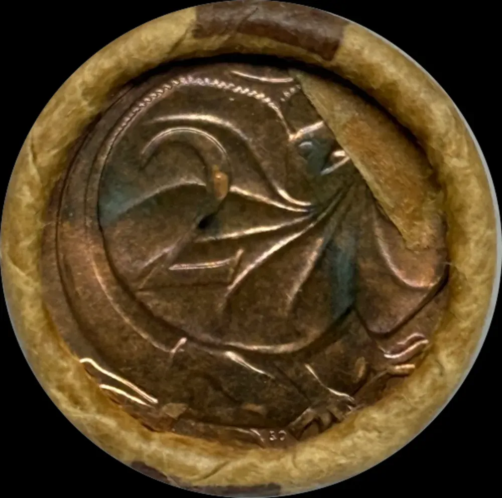 1976 Two Cent RAM Mint Roll Heads Tails