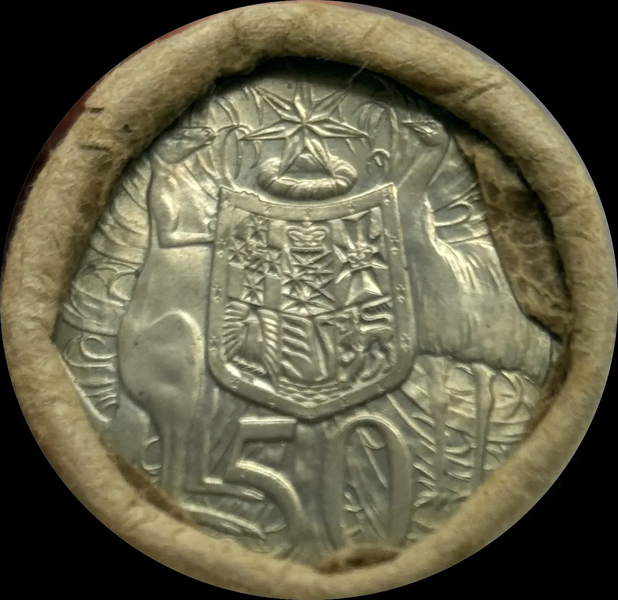 1979 50 Cent RAM Mint Roll Tails/Tails