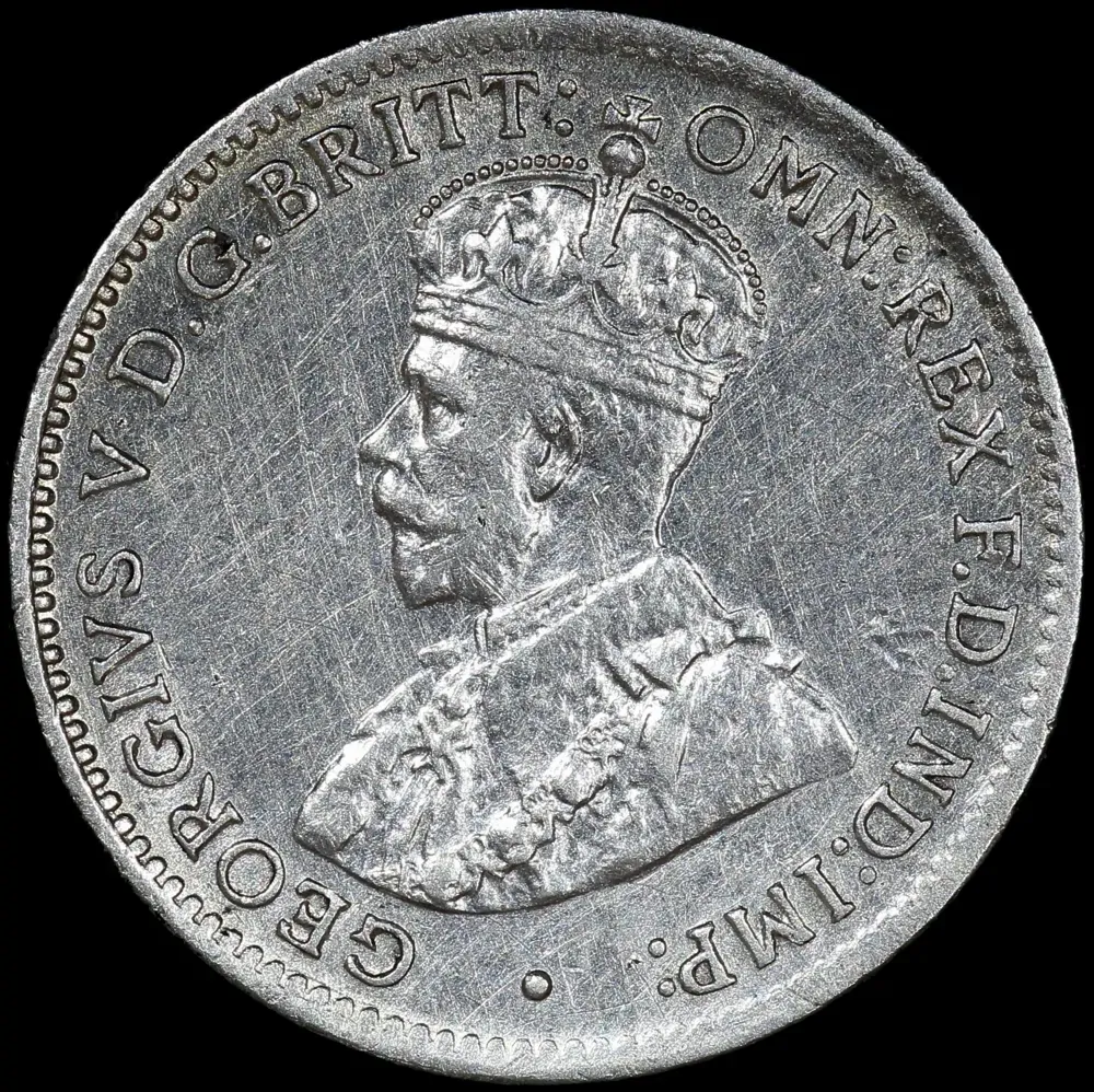 1914 Threepence Very Fine