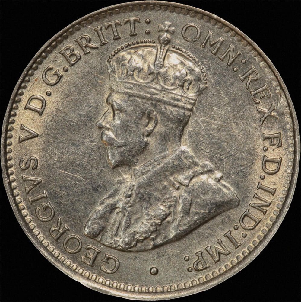 1915 Threepence good EF