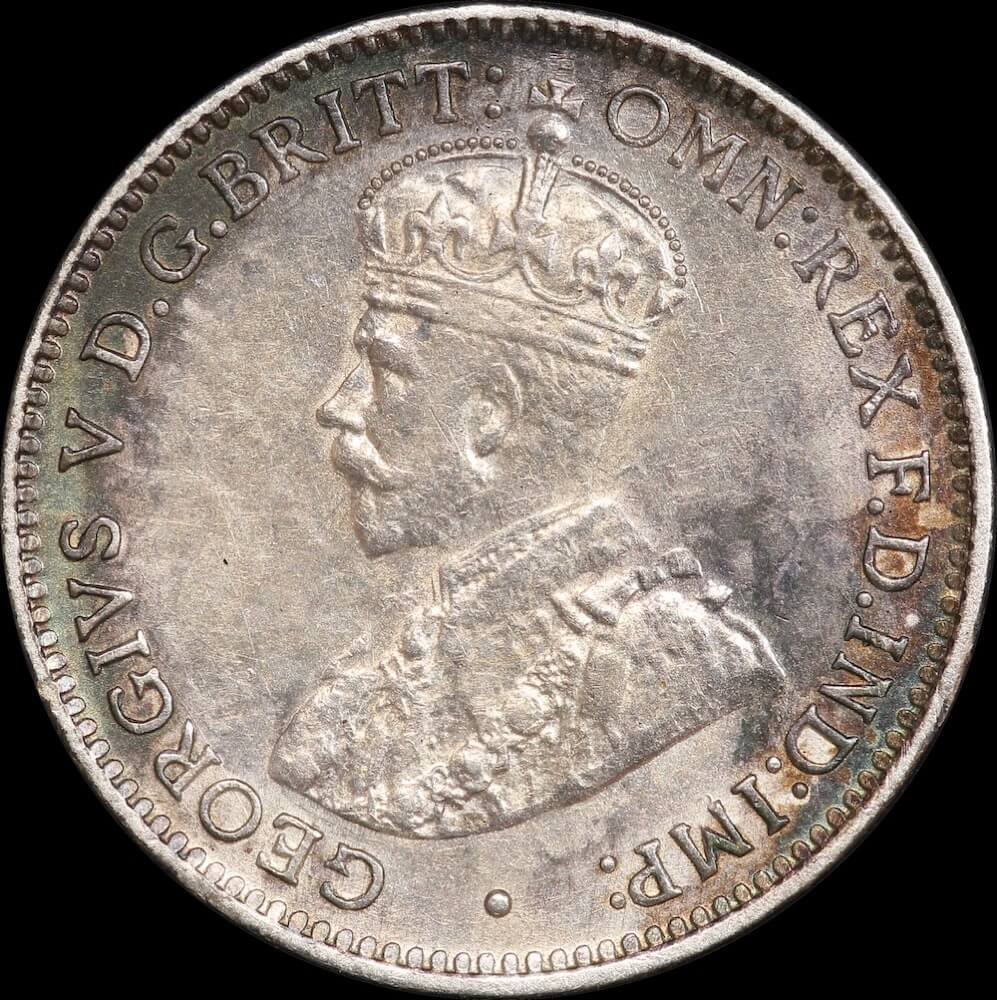 1916 Threepence good EF