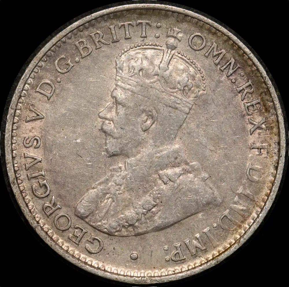 1917 Threepence Extremely Fine