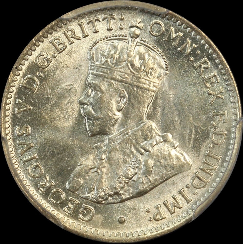 1920 Threepence Choice Unc (PCGS MS64)