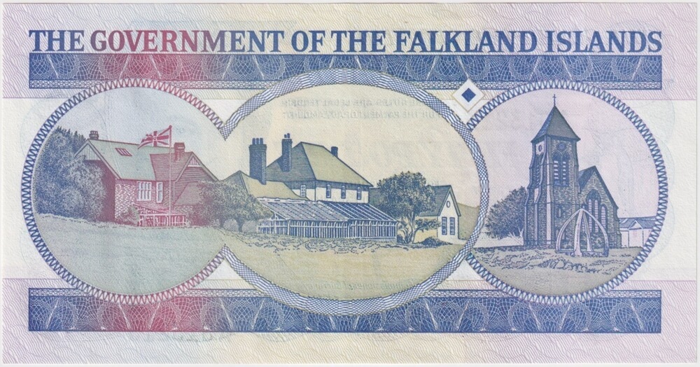 Falkland Islands 1990 50 Pounds Pick#16 about Unc product image
