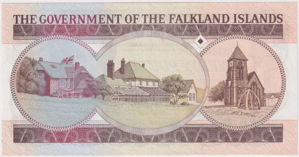 Falkland Islands 1984 20 Pounds Pick#15a Uncirculated