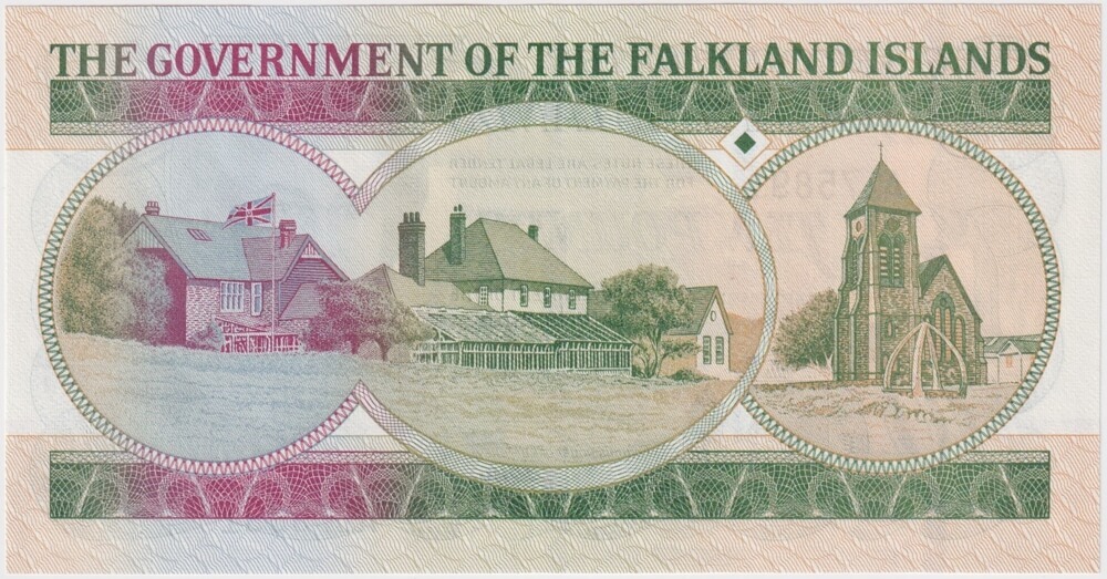 Falkland Islands 1986 10 Pounds Pick#14 Uncirculated  product image