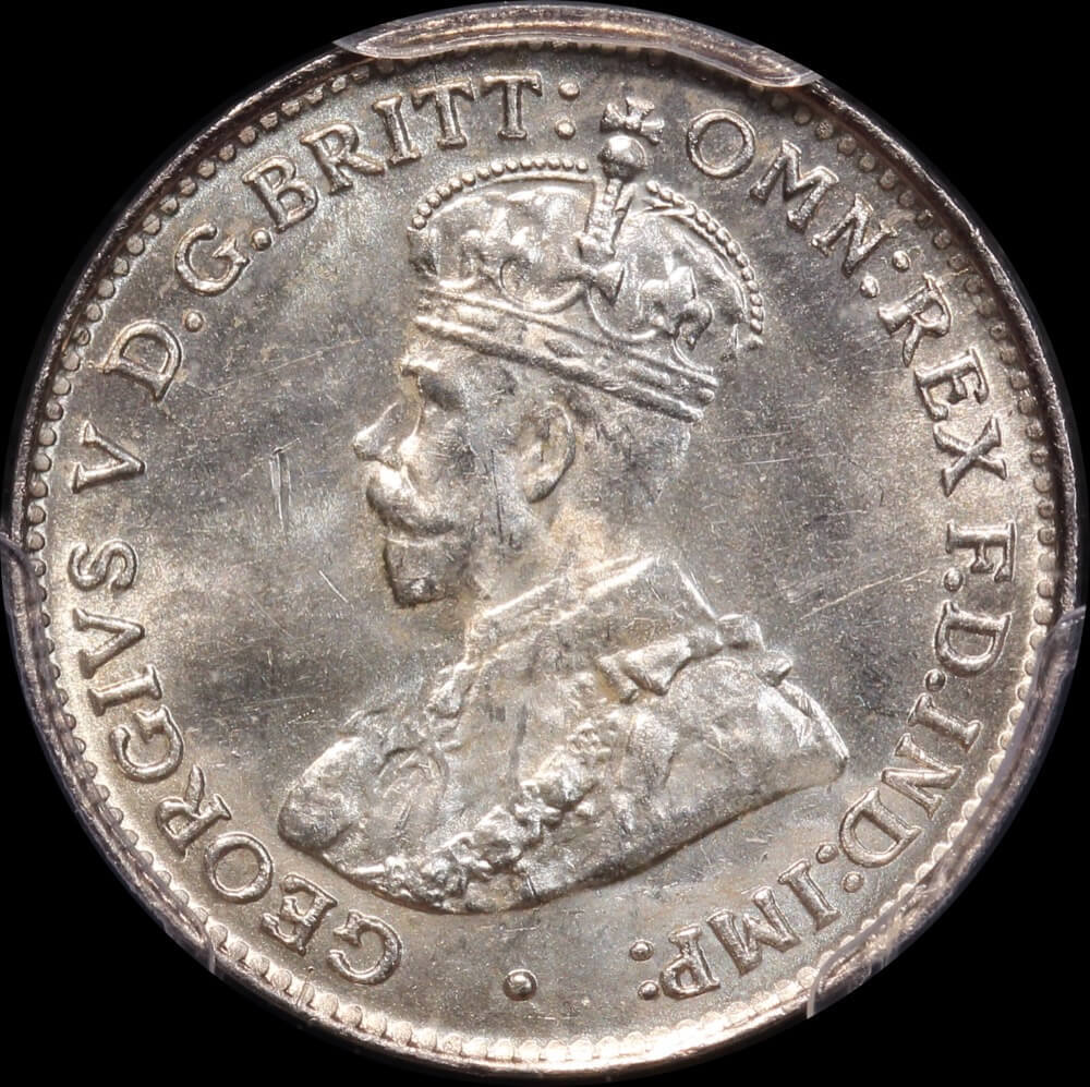 1926 Threepence Choice Unc (PCGS MS63)