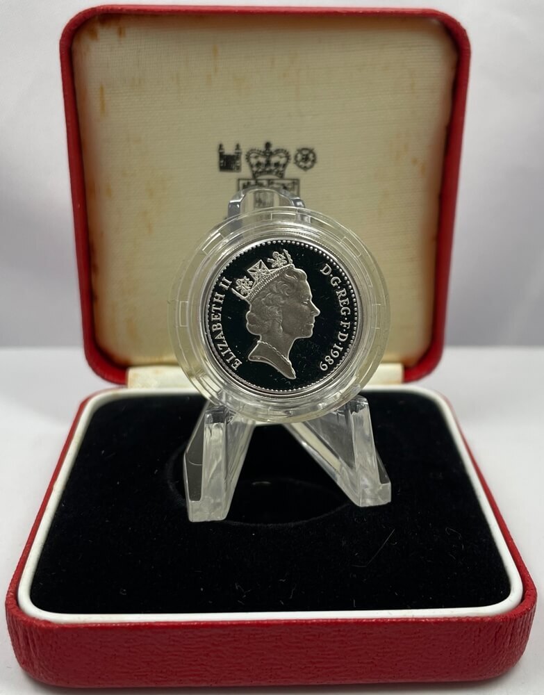 United Kingdom 1989 Silver Proof Piedfort 1 Pound Scotland (Series II) product image