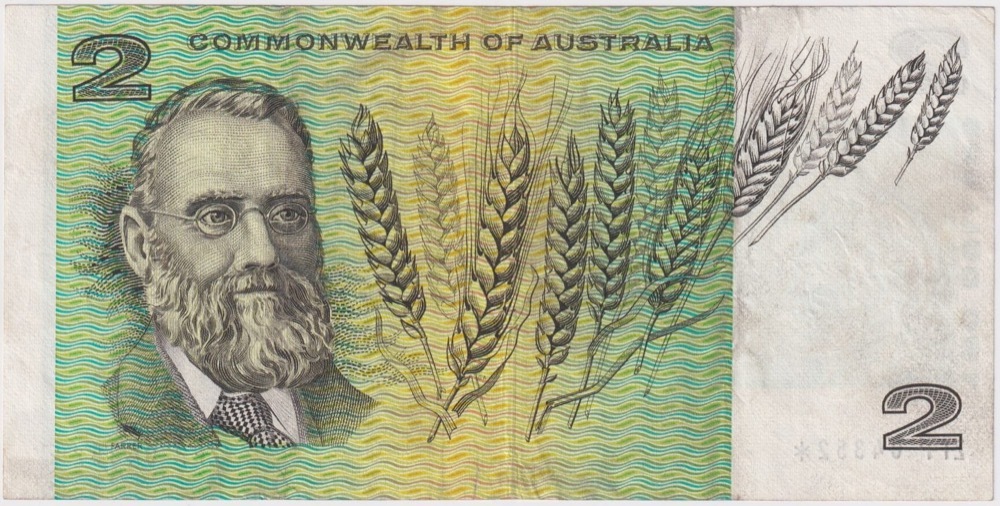 1968 $2 Star Note Phillips/Randall R83s about VF