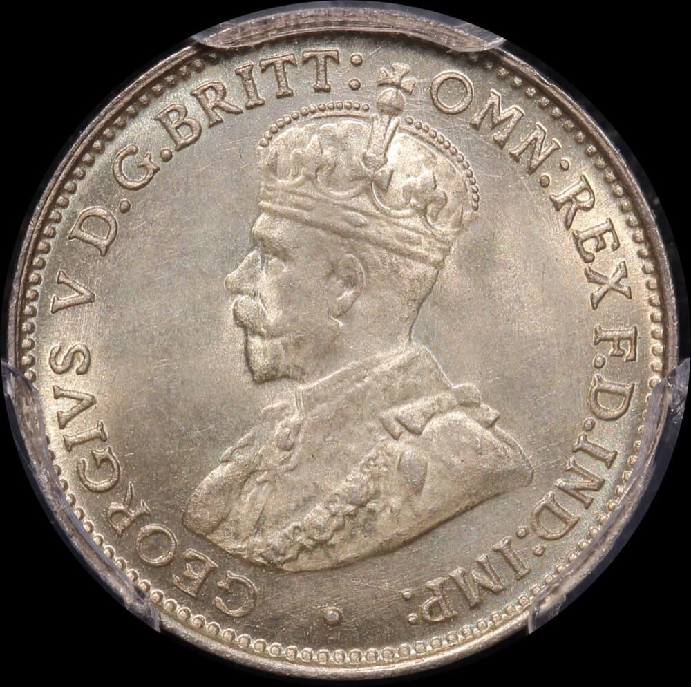1934 Threepence Gem Unc (PCGS MS66) product image