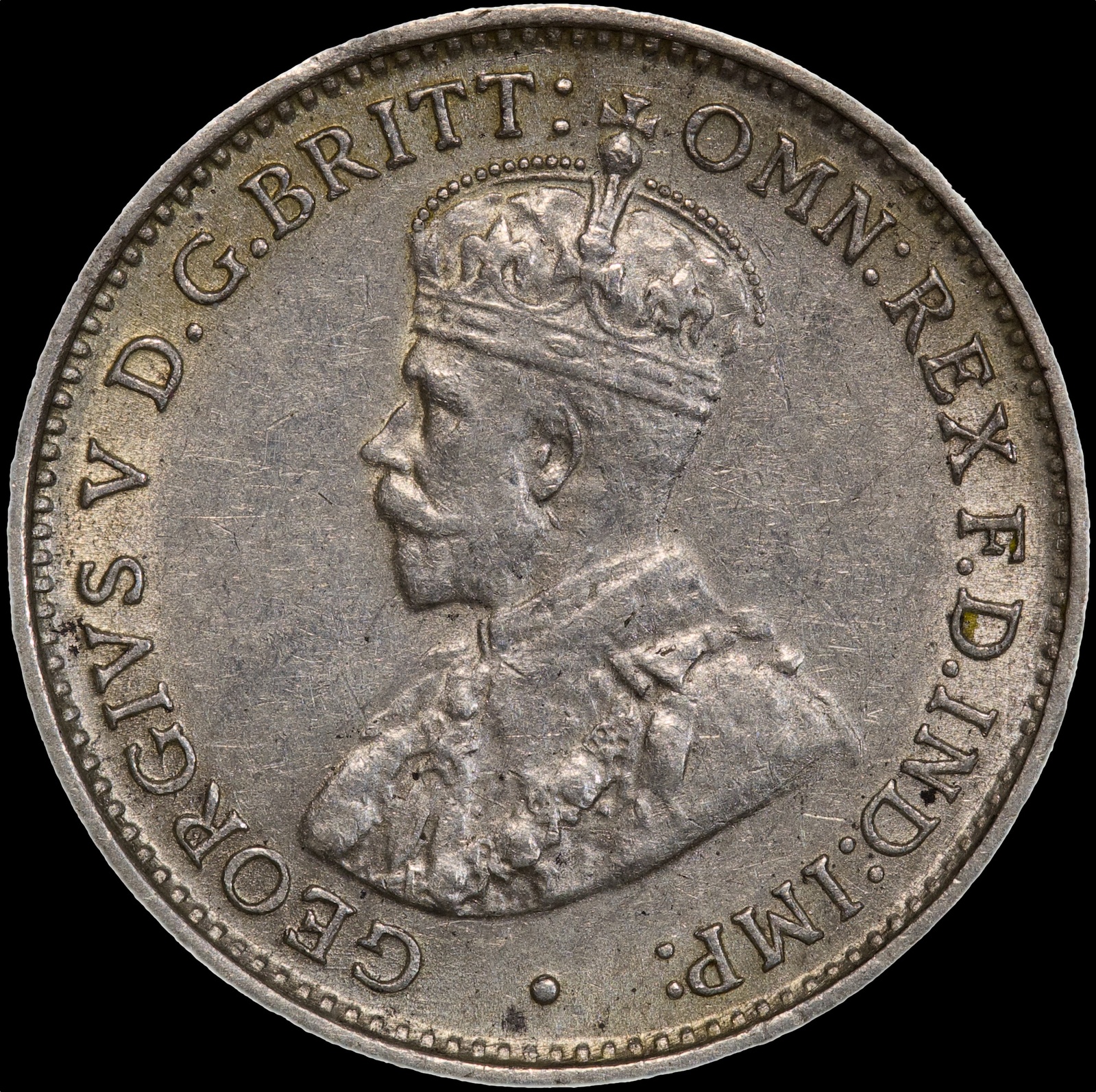 1934/3 Overdate Threepence Extremely Fine