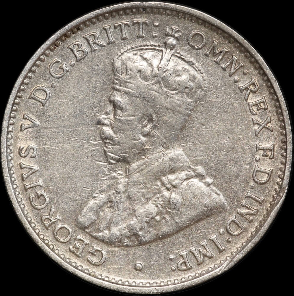 1934/3 Overdate Threepence Fine