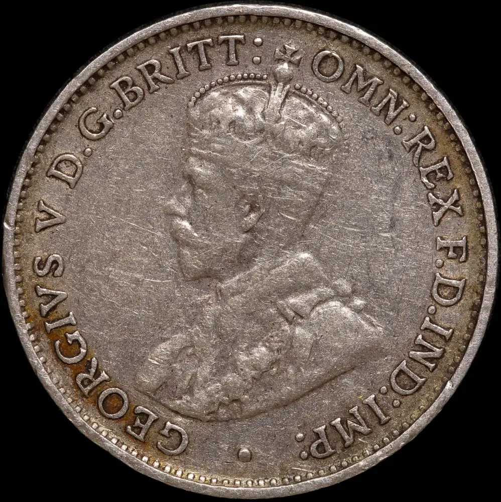 1934/3 Overdate Threepence Fine