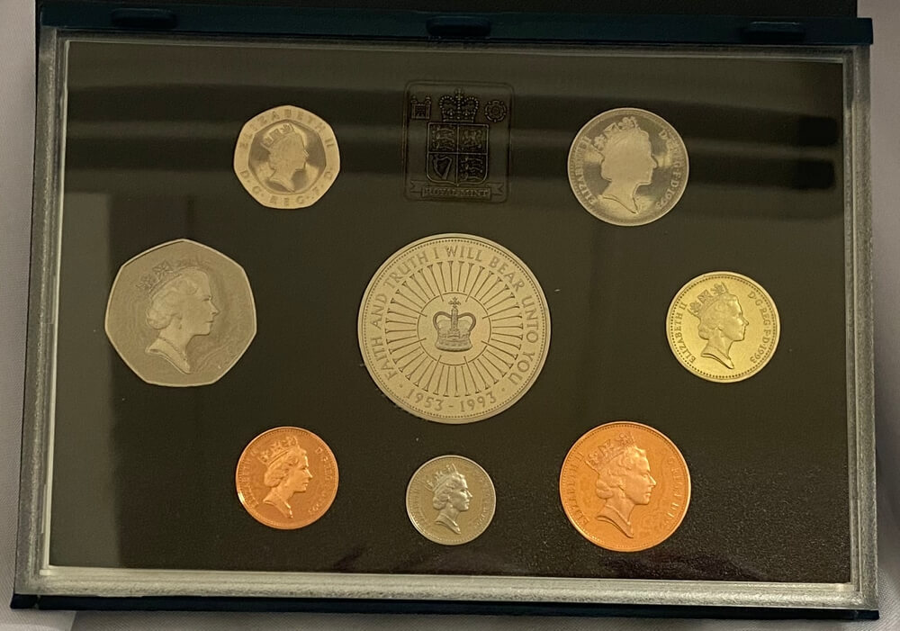 United Kingdom 1993 Proof Coin Set  product image