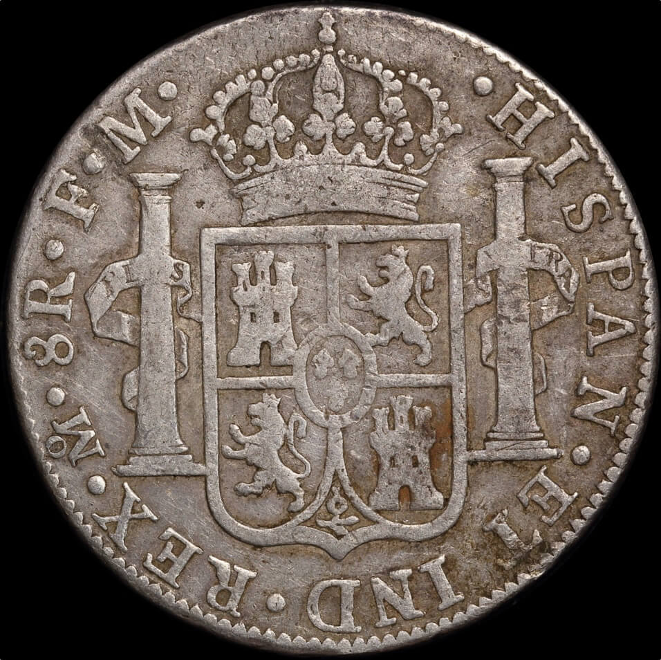 Mexico 1791 Silver 8 Reales KM#109 Very Fine product image