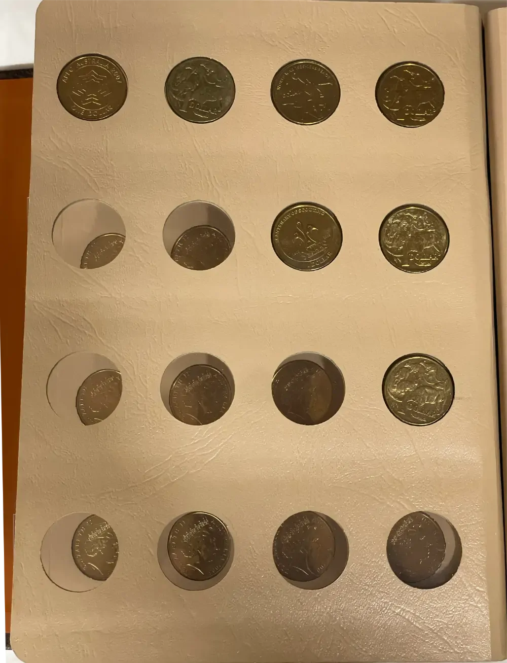 Complete Date Set of Australian 2 Dollar Coins 1988 to 2008 Uncirculated in Dansco Supreme Album product image