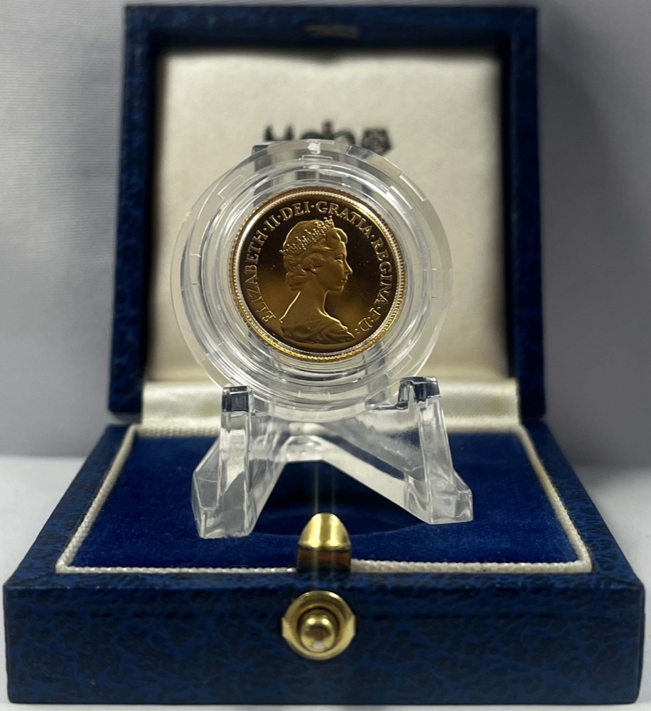 United Kingdom 1983 Half Sovereign Proof in Case product image