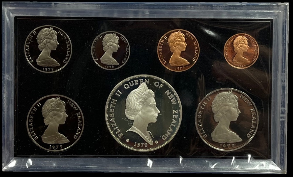 New Zealand 1979 Proof Coin Set  product image