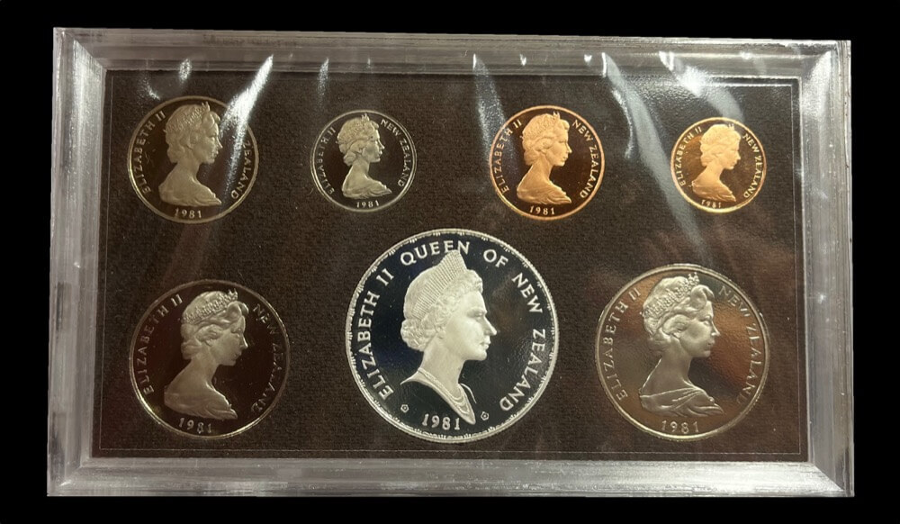 New Zealand 1981 Proof Coin Set - Royal Visit product image