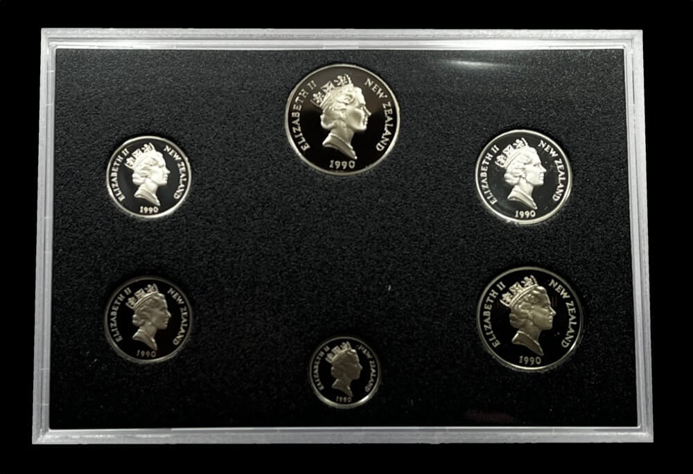 New Zealand 1990 Proof Coin Set  product image