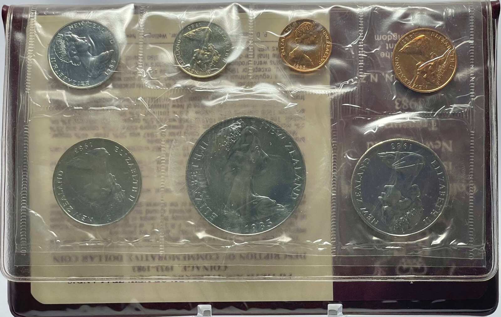 New Zealand 1983 Uncirculated Coin Set - 50 Years of Coinage product image