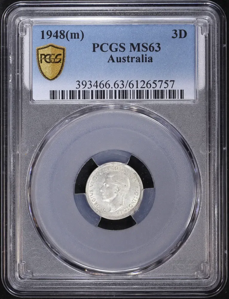 1948 Threepence Choice Unc (PCGS MS63) product image