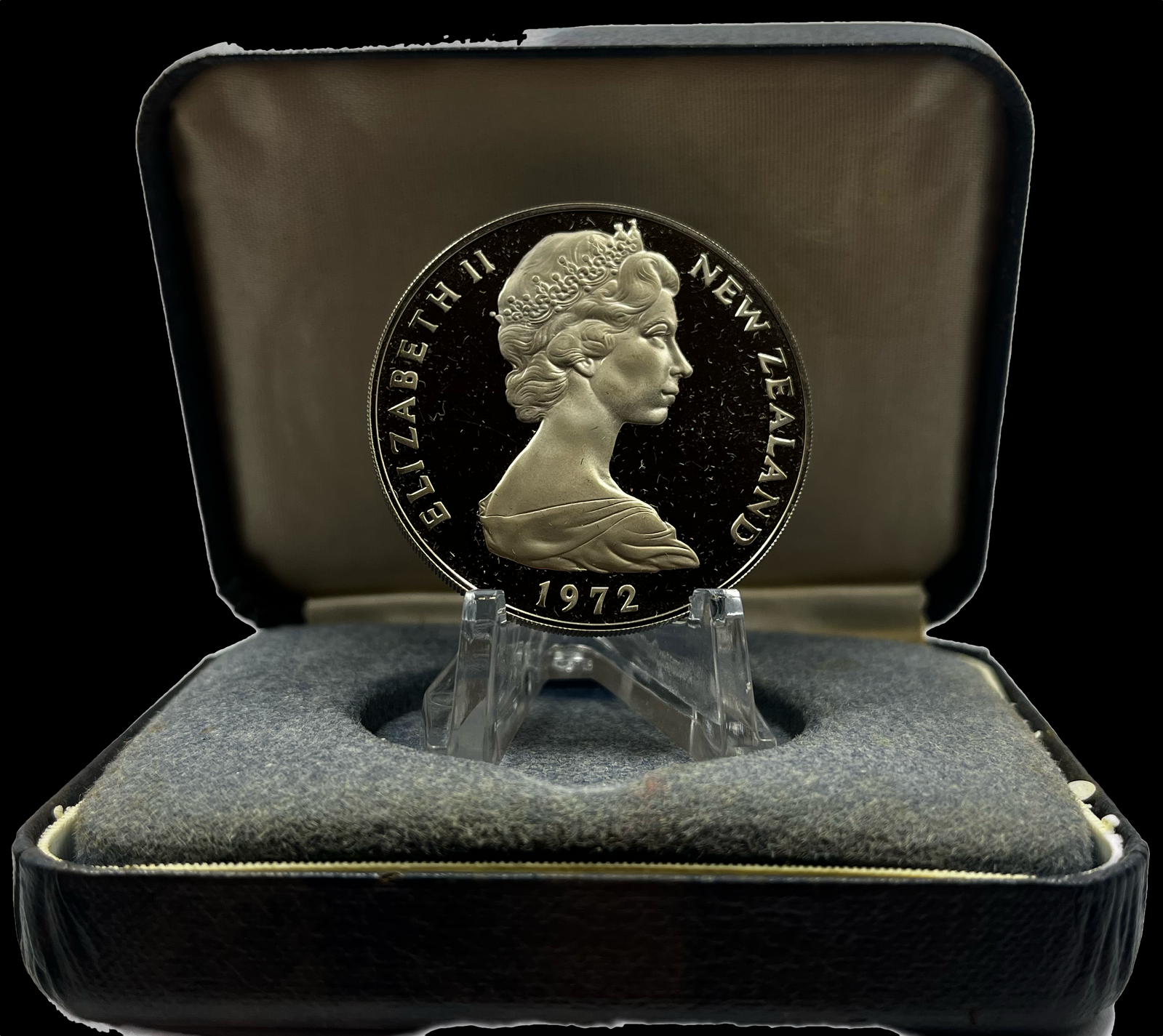 New Zealand 1972 One Dollar Proof Coin  product image