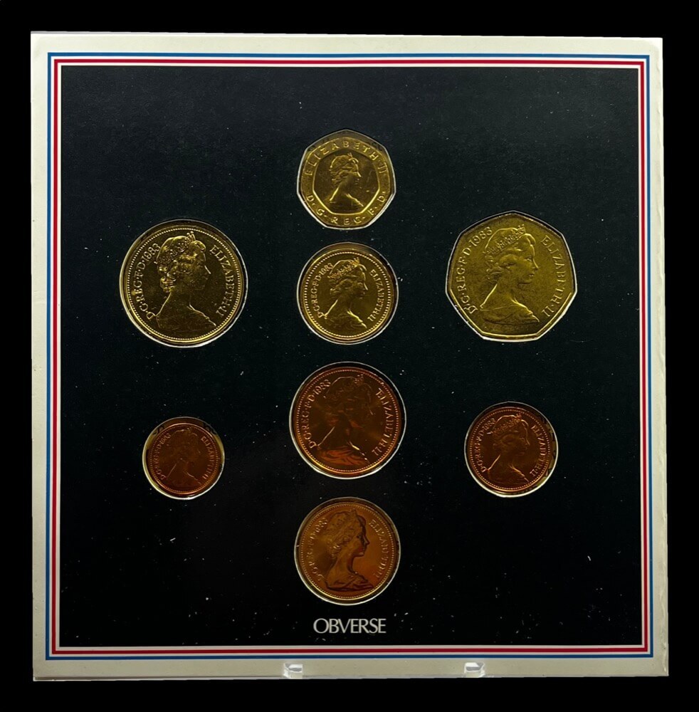 United Kingdom 1983 Uncirculated 8 Coin Set product image