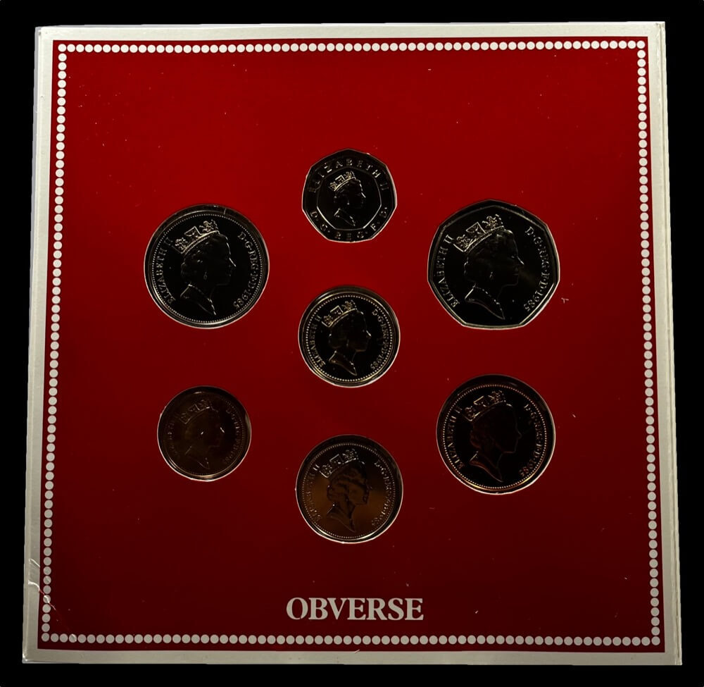 United Kingdom 1985 Uncirculated 8 Coin Set product image
