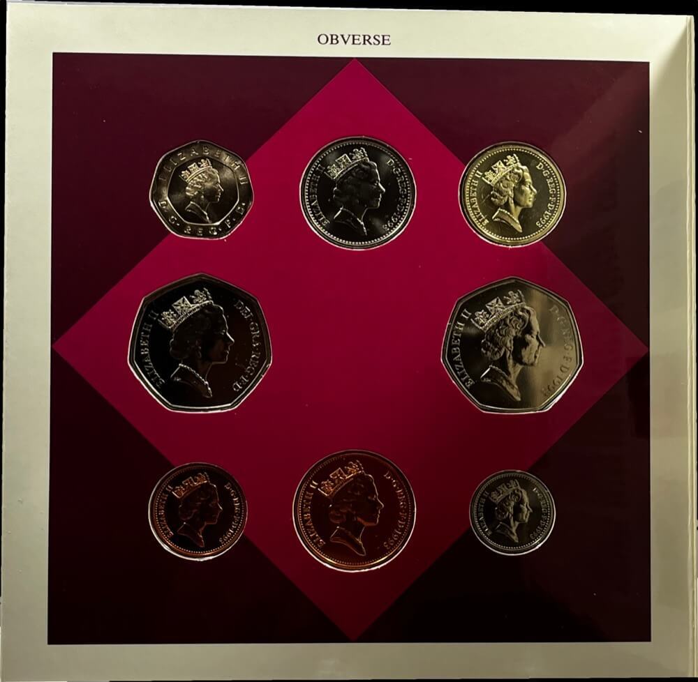 United Kingdom 1993 Uncirculated 8 Coin Set - Symbols of Our Heritage product image