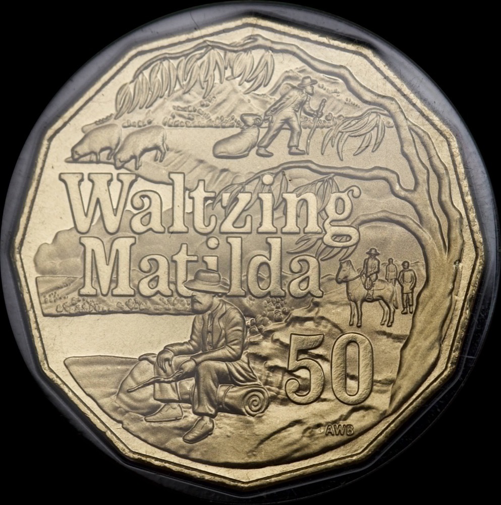 2020 50 Cent Uncirculated Coin Waltzing Matilda product image