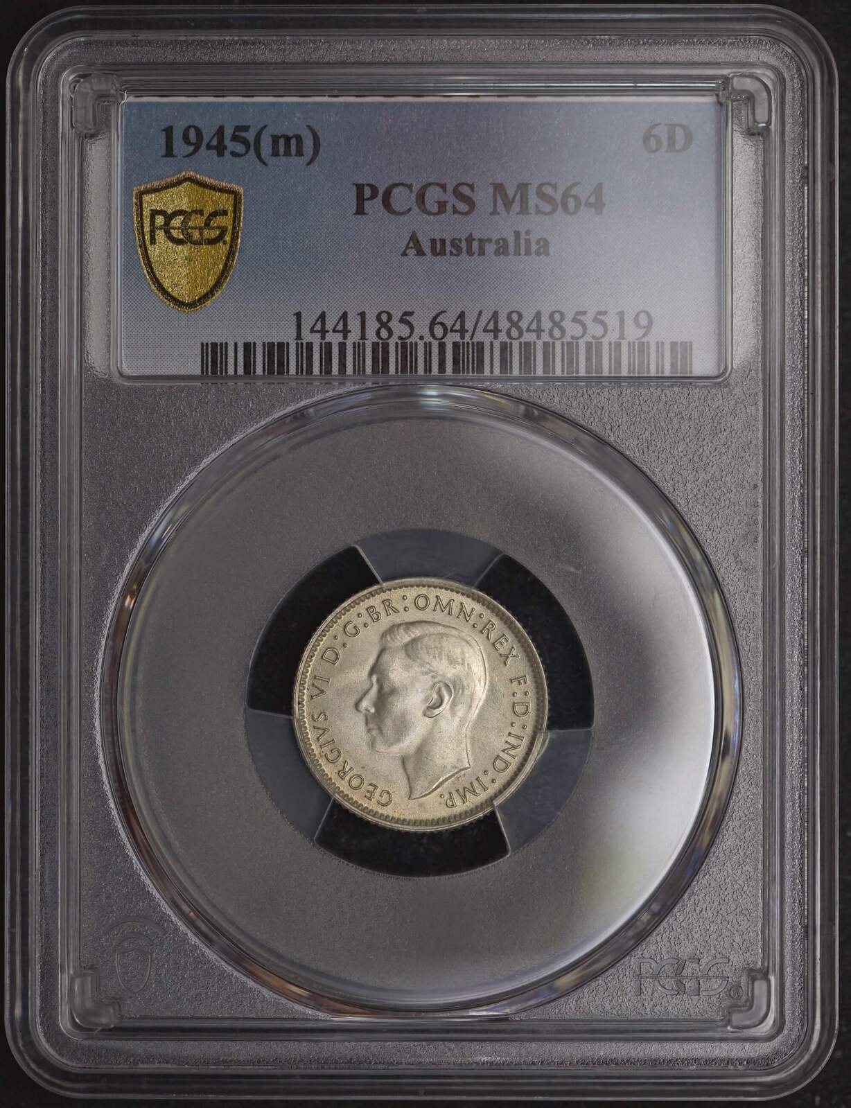 1945 Sixpence Choice Unc (PCGS MS64) product image