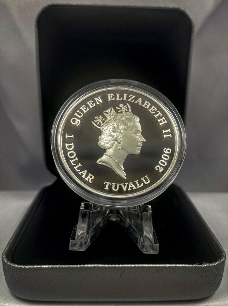 Tuvalu 2006 1oz Silver Proof Coin Classic Cars - Datsun product image