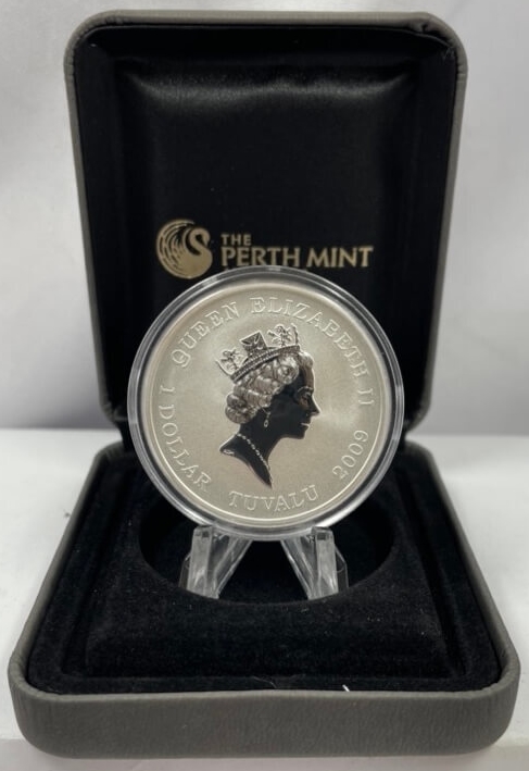 Tuvalu 2009 Silver 1oz Proof Coin - Battle of Poltava product image