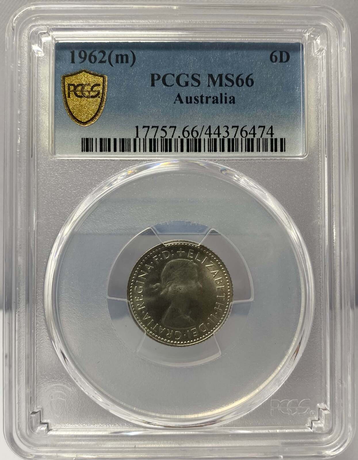 1962 Sixpence Gem Unc (PCGS MS66) product image