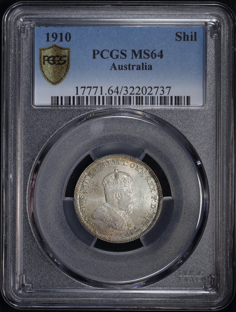 1910 Shilling Choice Unc (PCGS MS64) product image