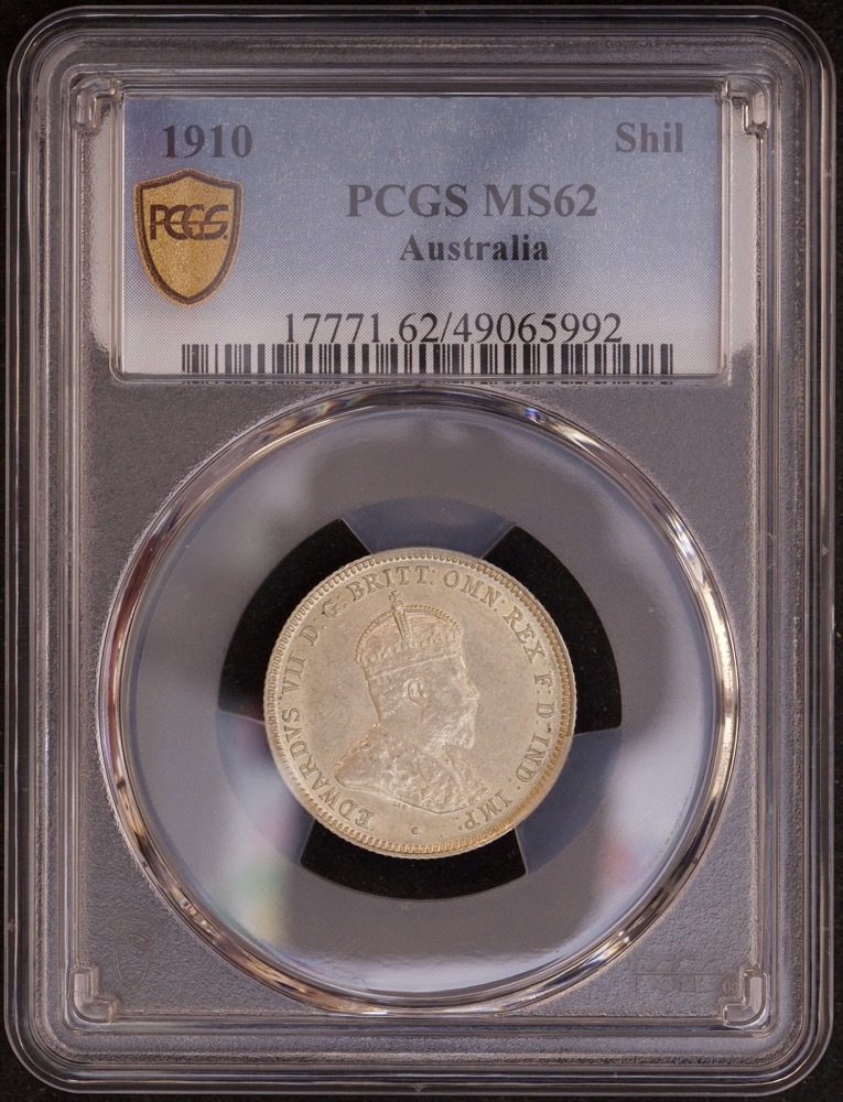 1910 Shilling Uncirculated (PCGS MS62) product image