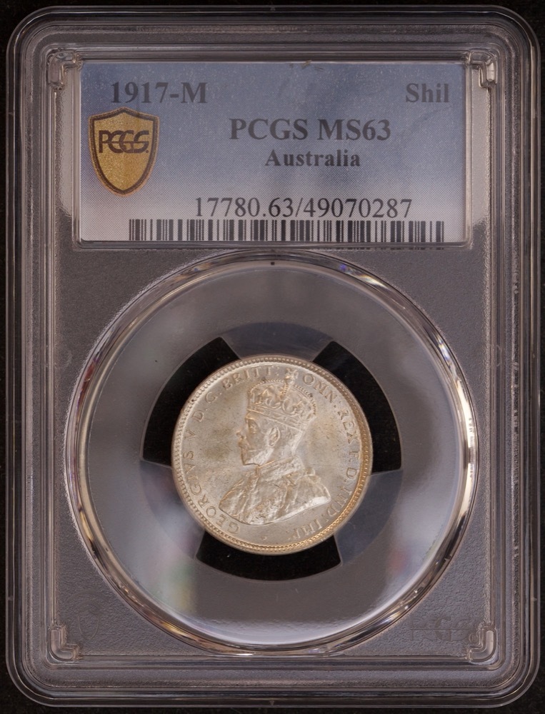 1917 Shilling Choice Unc (PCGS MS63) product image