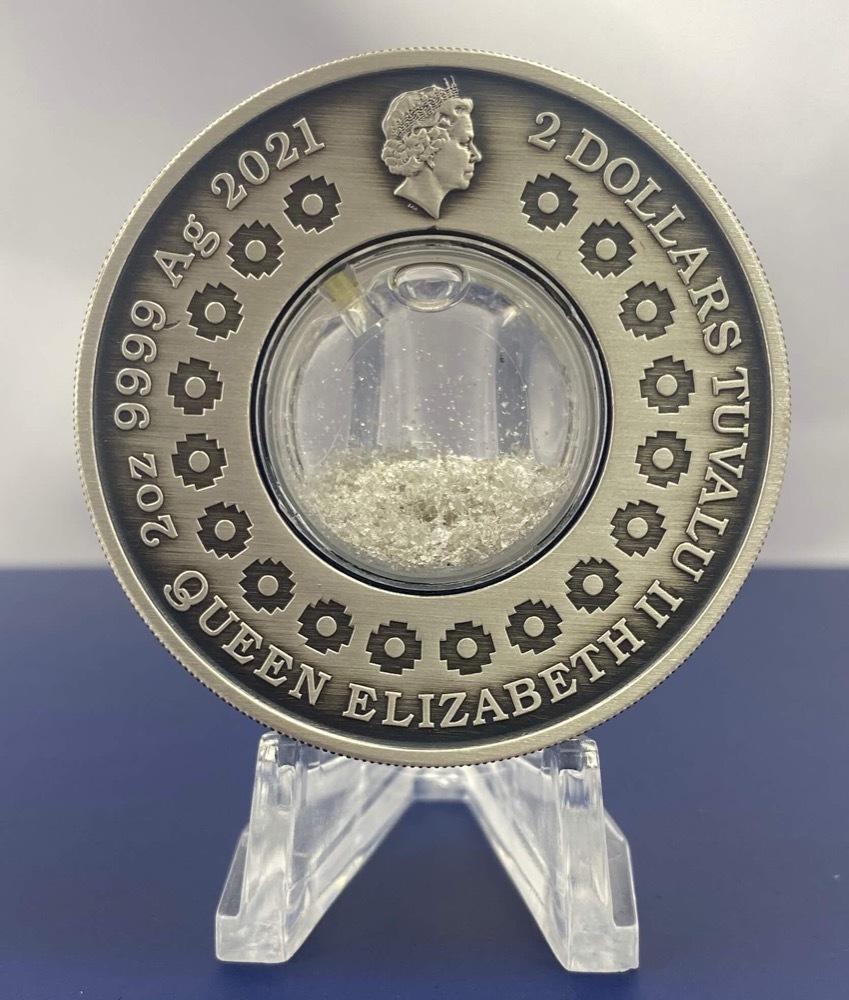 Tuvalu 2021 Silver 2oz Coin Tears of The Moon product image