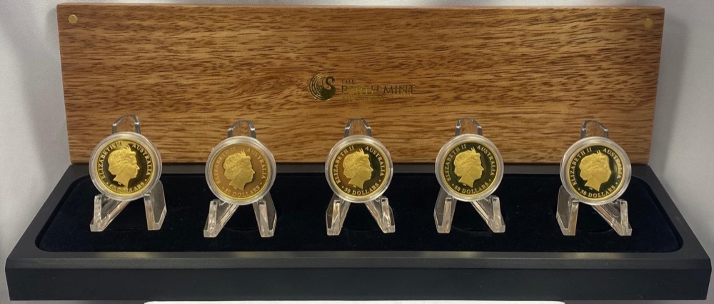 2009 Gold 5 1/2oz Proof Coin Set Discover Australia - Dreaming product image