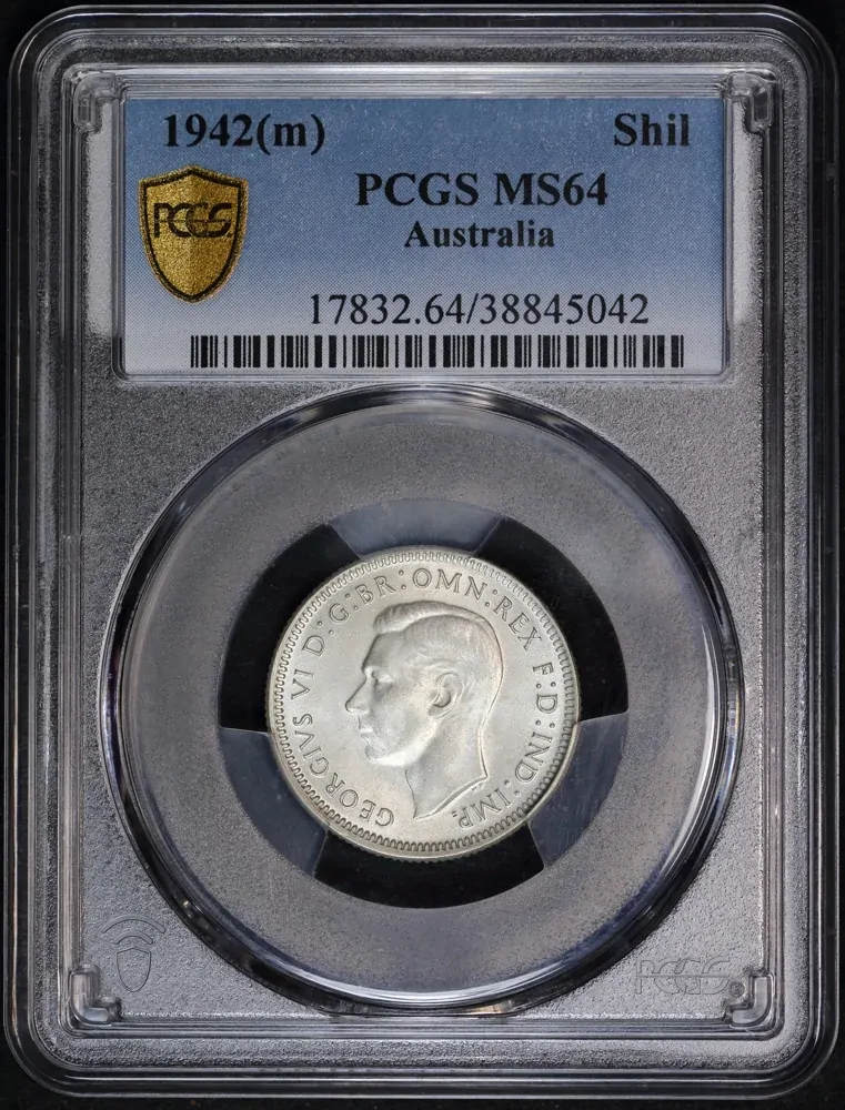 1942 Shilling Choice Unc (MS64) product image