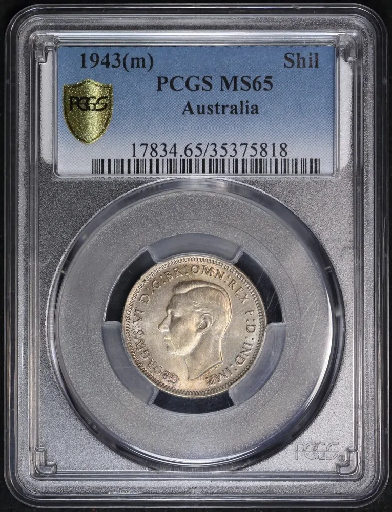 1943 Shilling Gem Unc (PCGS MS65) product image